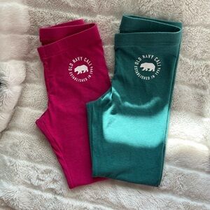 Old Navy Girls Leggings (2pc Bundle)
